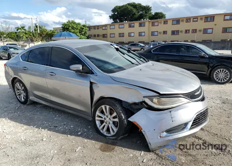 2015 Chrysler 200 Limited from USA, damaged, VIN 1C3CCCAB9FN754729